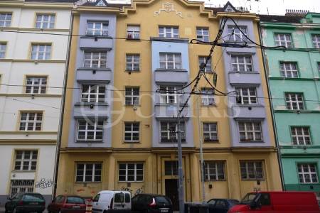 Prodej bytu 2+kk (ateliér), OV, 65m2, ul. Minská 774/6, Praha 10 - Vršovice