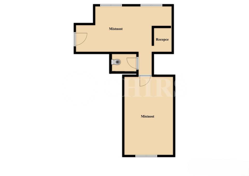 Pronájem komerčního prostoru, OV, 108 m2, ul. Salmovská 1517/14, Praha 2 - Nové město