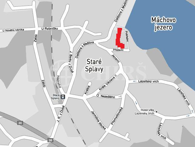 Prodej chaty 2+kk, 55,15m2/T v rezidenci nad Máchovým jezerem 