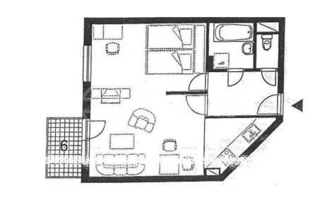 Pronájem bytu 2+kk, OV, 45m2, ul. Wiedermannova 1407/6, Praha 5 - Stodůlky