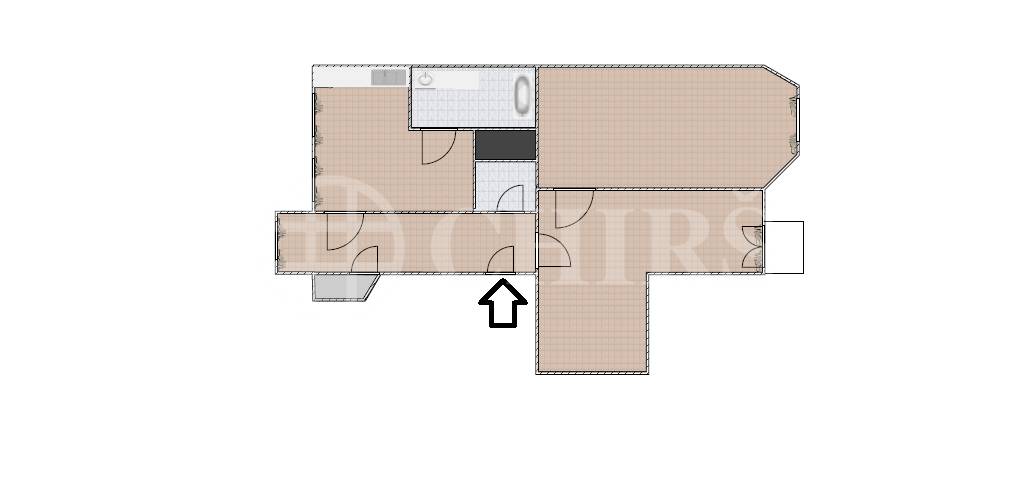 Prodej bytu 3+kk s balkonem, OV, 92m2, ul. Rooseveltova 39/575, Praha 6 - Bubeneč