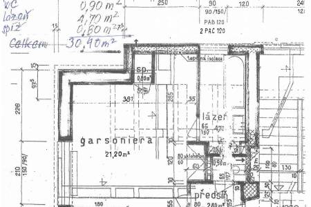 Prodej bytu 1+kk, DV, 31 m2, ul. Nad Kajetánkou 230/25, Praha 6 - Břevnov