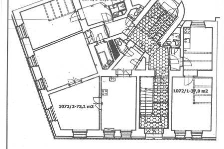 Prodej činžovního domu, OV, 1209m2, ul. Táboritská 1072/5, Praha 3 - Žižkov