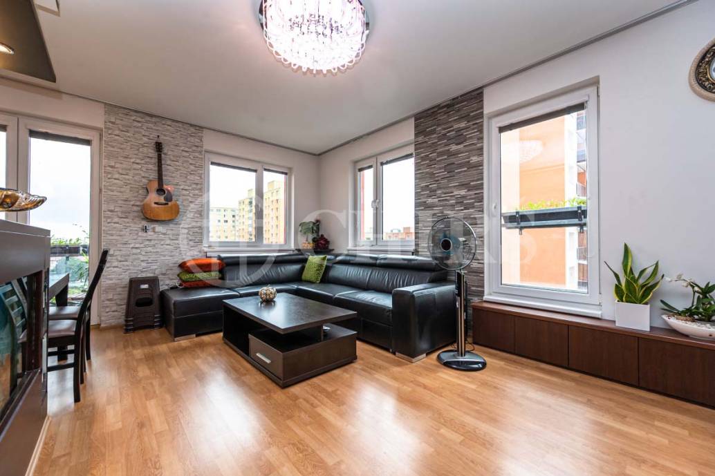 Prodej bytu 3+kk s balkonem, OV, 74m2, ul. U Kamýku 1001/6, Praha 4 - Kamýk