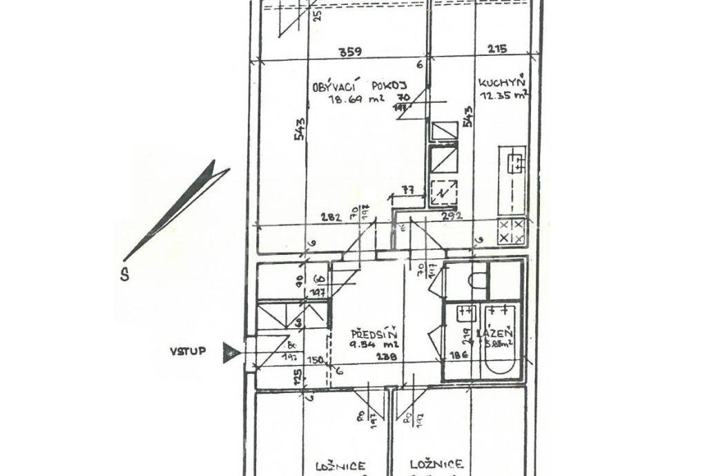 Prodej bytu 3+1 s lodžií, OV, 75m2, ul. Amforová 1887/40, Praha 5 - Stodůlky