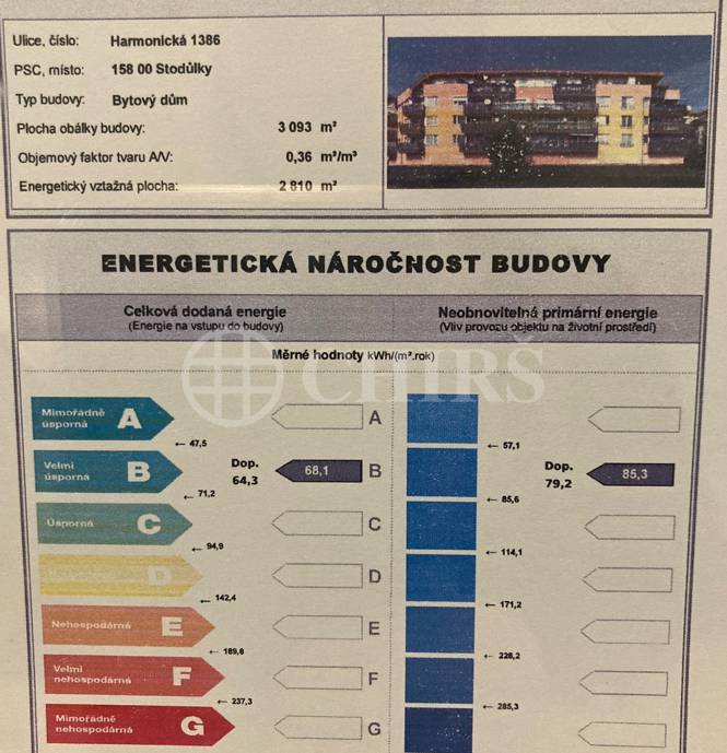 Pronájem bytu 3+1, OV, 85m2, ul. Harmonická 1386/7, Praha 5 - Stodůlky