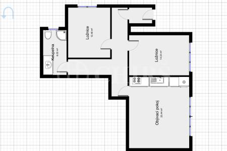 Pronájem bytu 3+kk, 78 m2, Na Fišerce 18, Praha 6 - Dejvice