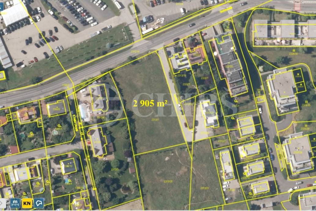 Prodej stavebního pozemku, 2 905 m2, Praha 5 - Stodůlky