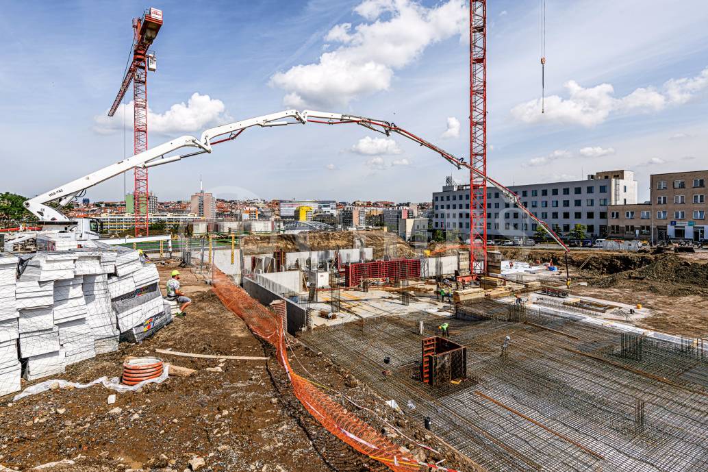 Prodej novostavby bytu 2+kk se zahradou, terasou, lodžií, sklepem a garážovým stáním, DV, 64 m2, Praha 10 - Vršovice