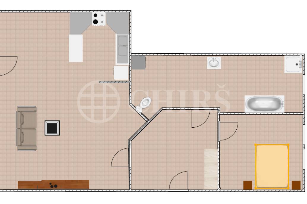 Prodej bytu 2+kk, DV, 60 m2, ul. Hlavní 2741/124, Praha 4 – Záběhlice 