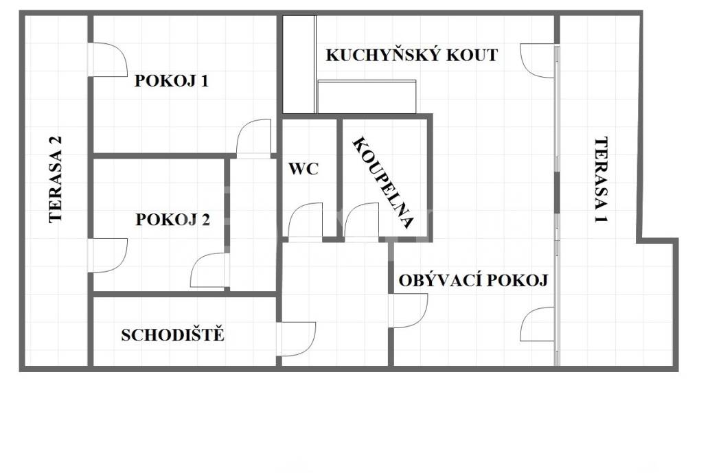 Prodej bytu 3kk/B/příp.T (č. 17), OV, 74 m2, ul. Plzeňská 1972/158, P-5 Smíchov