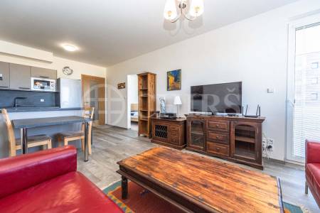 Pronájem bytu 2+kk s balkonem, OV, 52m2, ul. Náměstí Olgy Scheinpflugové 1280/1, Praha 5 - Hlubočepy