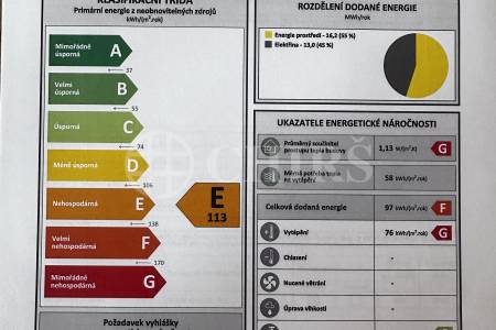 Prodej domu 5+1, OV, 240 m2, ul. Ke Školce 82, Dolany nad Vltavou, okres Mělník.