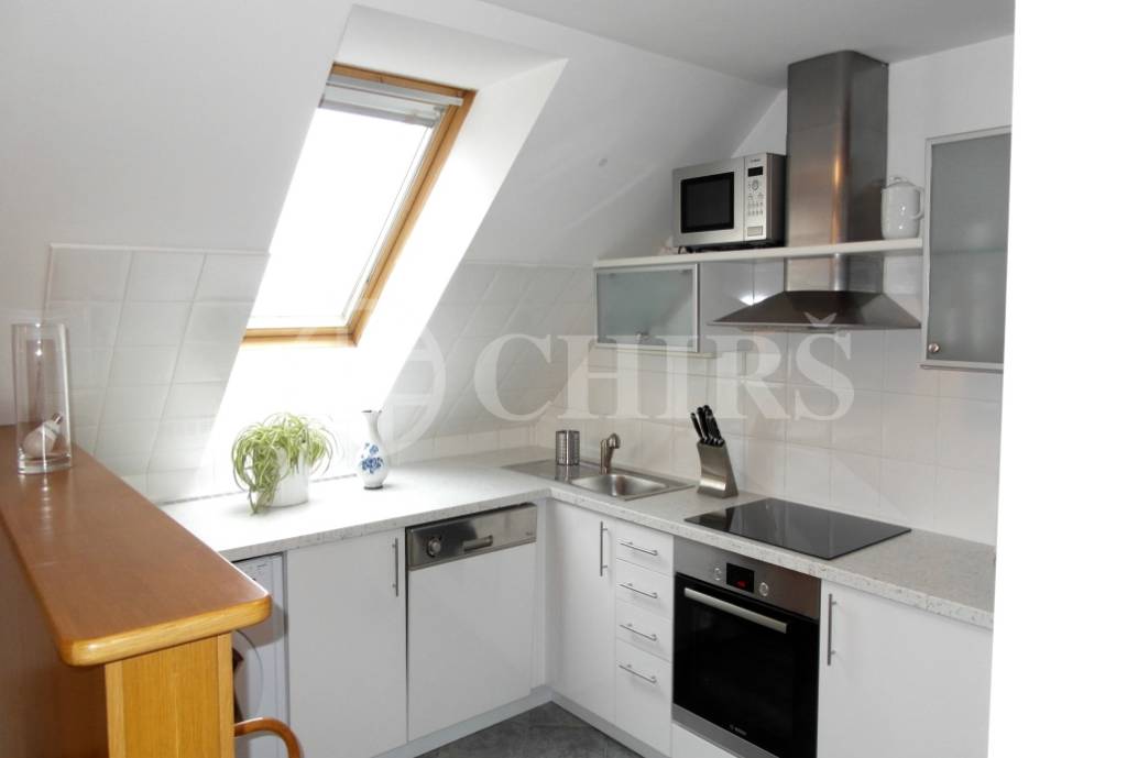 Pronájem luxusního bytu 4+kk, 147 m2, U třetí baterie, Praha 6.  