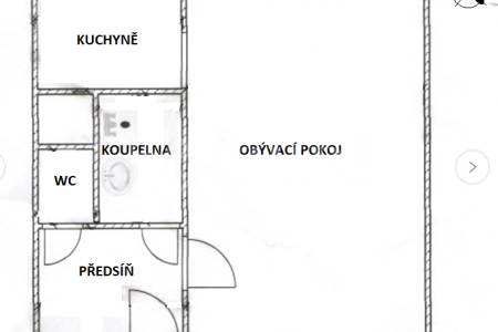 Prodej bytu 1+kk, OV, 29m2, ul. Schulhoffova 789/11, Praha 11 - Háje