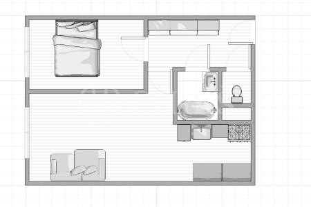 Prodej bytu 2+kk, DV, 46m2, ul. Píškova 1950/20, Praha 5 - Stodůlky