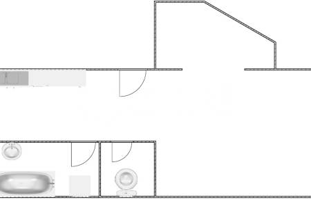 Pronájem bytu 1+kk, OV, 25 m2, ul. Na Hutích 689/6, Praha 6 – Dejvice 