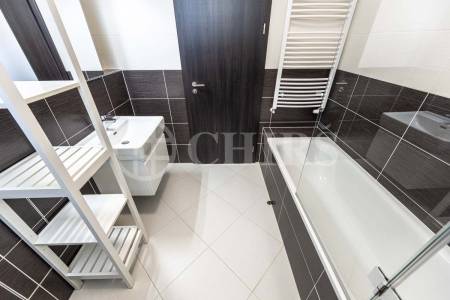 Pronájem bytu 2+kk s balkonem, OV, 52m2, ul. Náměstí Olgy Scheinpflugové 1280/1, Praha 5 - Hlubočepy