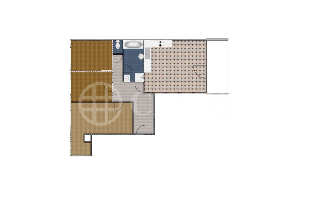 Prodej bytu 4+kk, OV, 111 m2, ul. Dismanova 2623/3, Praha 5 - Stodůlky