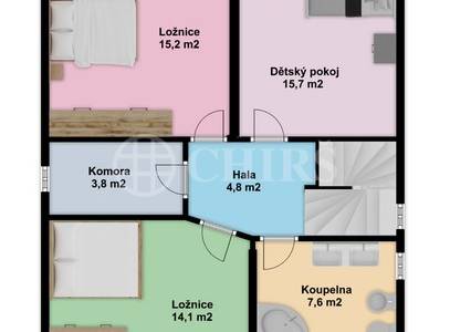 Prodej rodinného domu 5+kk s garáží a zimní zahradou, ul. Ke Zbuzanům 1134/4, Praha 5 - Řeporyje