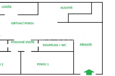 Pronájem bytu 3+kk s lodžií, OV, 108m2, ul. Čínská 765/3, Praha 6 - Bubeneč