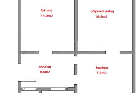 Prodej bytu 2+1, OV, 51m2, ul. Bělohorská 1651/102, Praha 6 - Břevnov