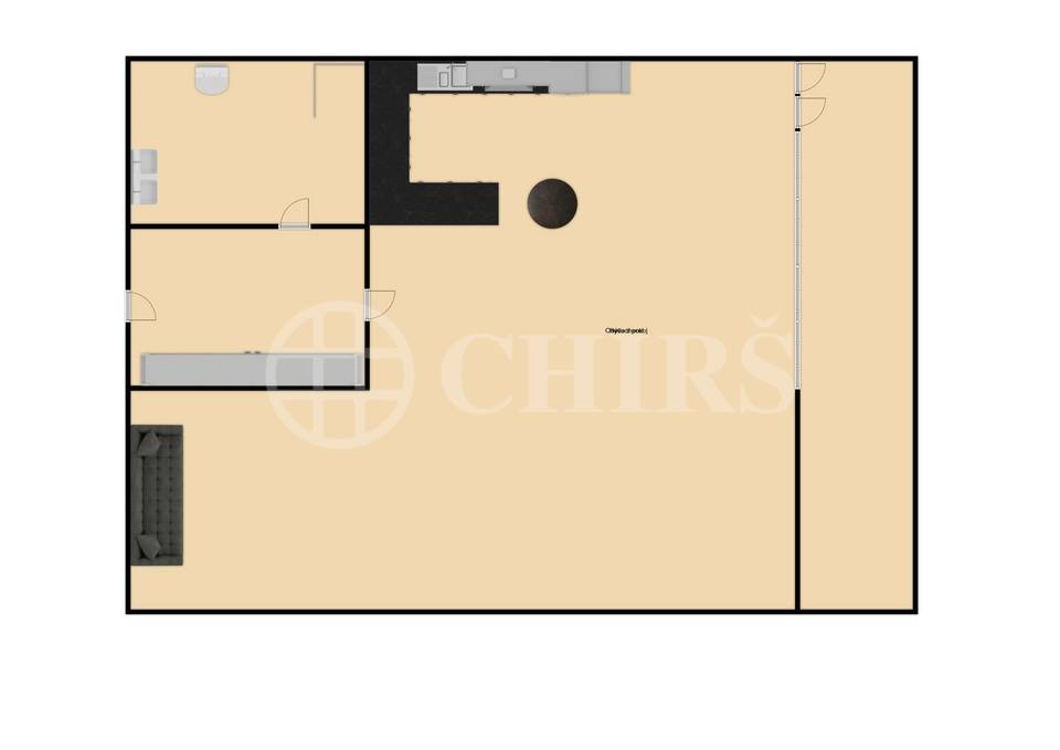 Pronájem bytu 1+kk s balkonem, OV, 36m2, ul. Voskovcova 1130/32, Praha 5 - Hlubočepy