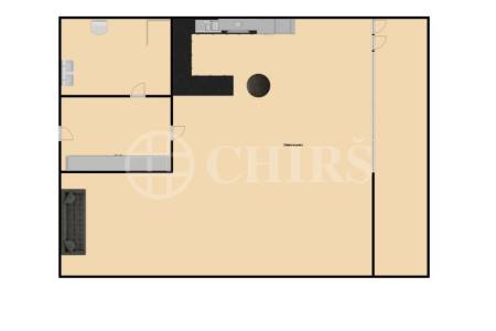 Pronájem bytu 1+kk s balkonem, OV, 36m2, ul. Voskovcova 1130/32, Praha 5 - Hlubočepy
