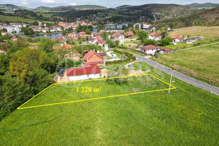 Prodej pozemku, OV, 1228 m2, Kamýk nad Vltavou