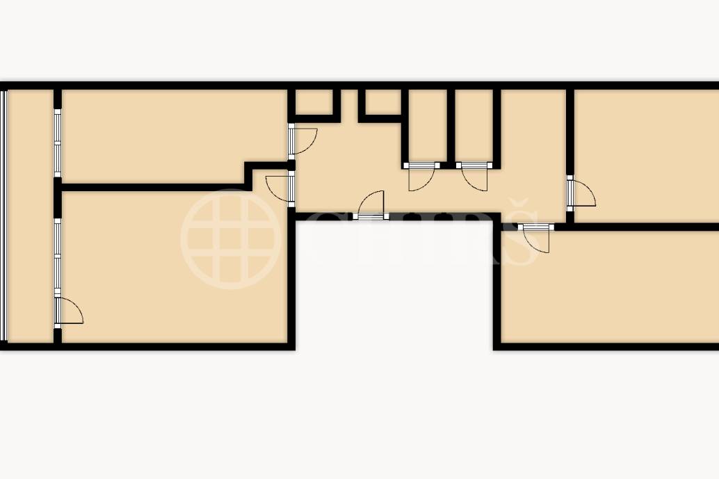 Prodej bytu 3+1 s lodžií, OV, 77 m2, ul. Prusíkova 2435/3, Praha 5 - Stodůlky