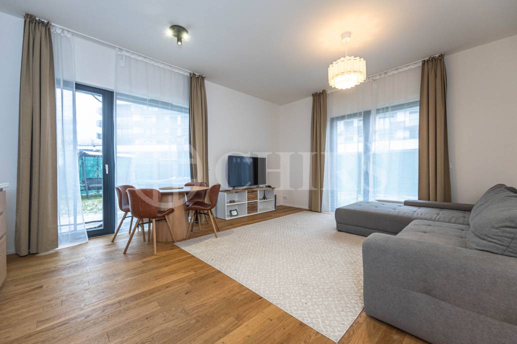 Pronájem bytu 3+kk, 77m² s předzahrádkou, sklepem a garážovým stáním, OV, ul. Bělohlávkova 3158/6, Praha 5 - Stodůlky