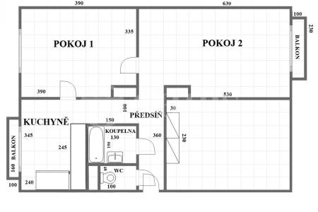 Prodej bytu 2+1, OV, 53m2, nám. Generála Píky 2221/24, Plzeň
