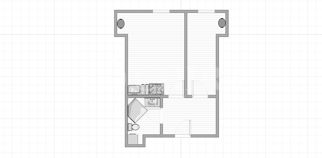 Prodej bytu 2+kk, OV, 45m2, ul. Trnkovo náměstí 1112/1, Praha 5 - Barrandov