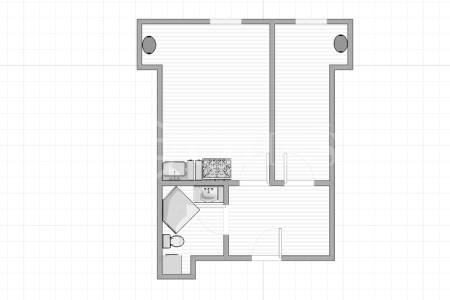 Prodej bytu 2+kk, OV, 45m2, ul. Trnkovo náměstí 1112/1, Praha 5 - Barrandov