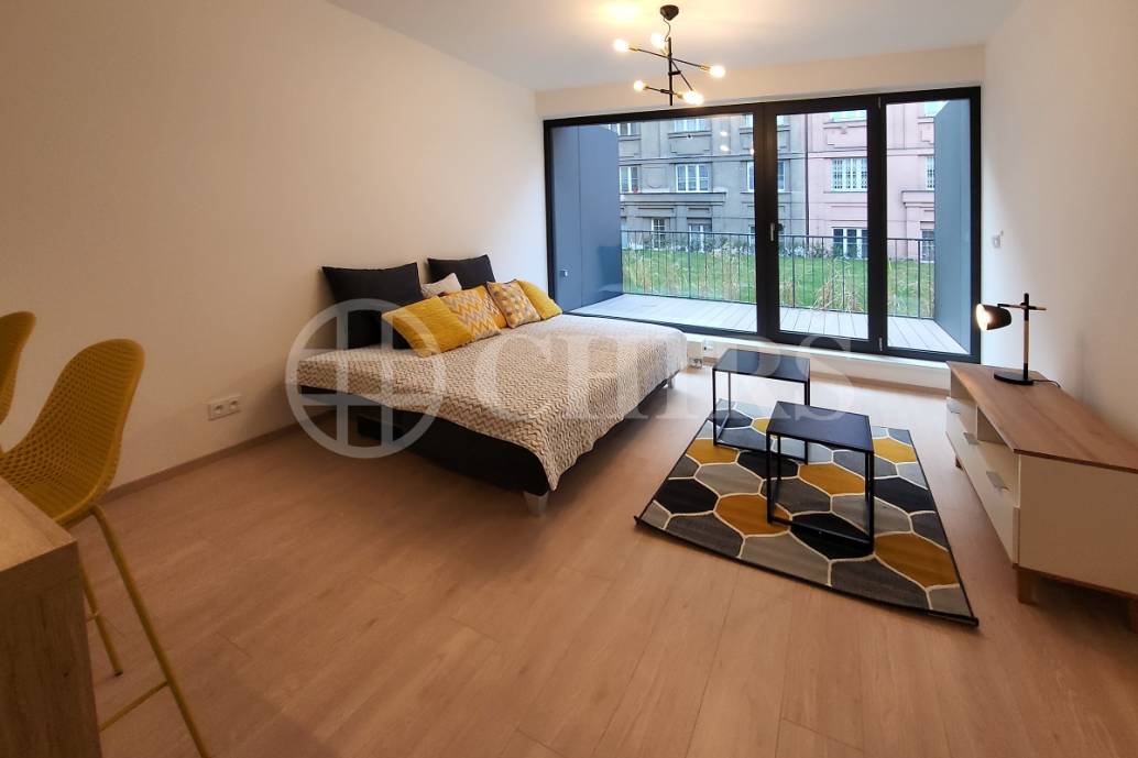 Pronájem bytu 1+kk/T + garážové stání, OV, 37m2 + 8m2 terasa, ul. Ocelářská 2625/17, P-9 Libeň Pronájem bytu 1+kk/T + garážové stání, OV, 37m2 + 8m2 terasa, ul. Ocelářská 2625/17, P-9 Libeň