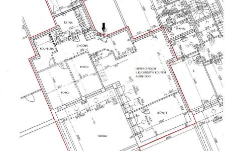 Prodej bytu 4+kk s terasou a 2x garáží, OV, 124m2, ul. Klausova 2551/13, Praha 13 - Stodůlky