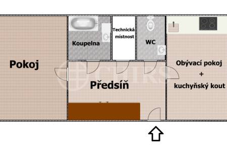 Prodej bytu 2+kk, OV, 51 m2, ul. Novgorodská 948/8, Praha 10 - Vršovice