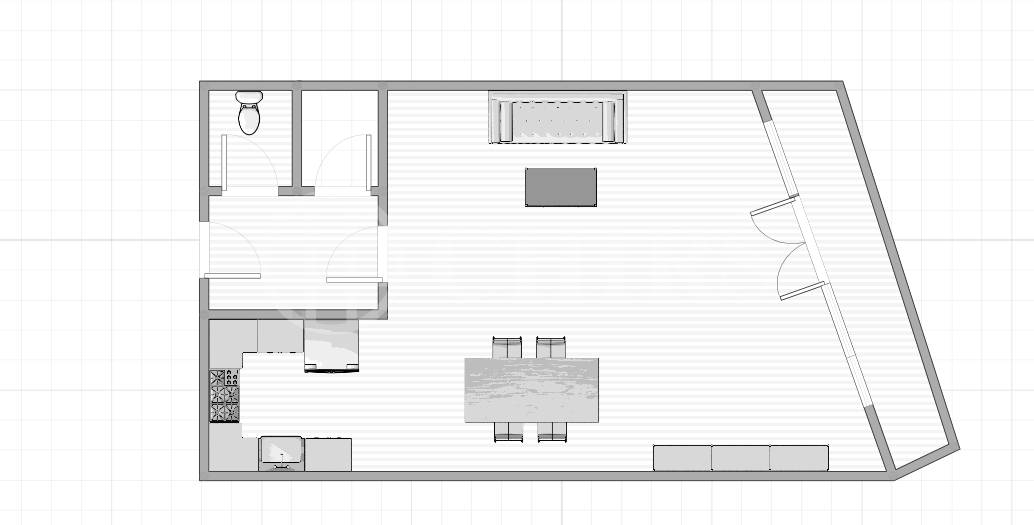 Pronájem bytu 3+kk/T, OV, 70m2, ul. U Kamýku 284/11, Praha 4 - Kamýk