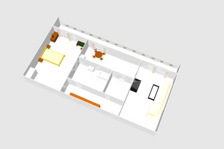 Prodej bytu 2+1 se dvěma balkony, OV, 50m2, ul. Tádžická 1424/2, Praha 10 - Vršovice