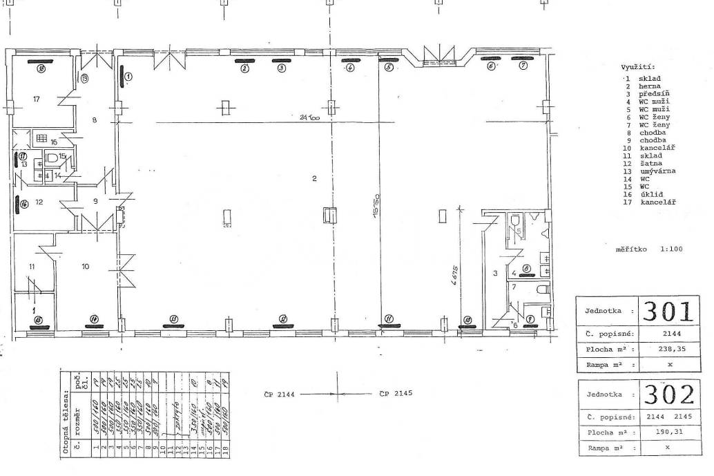 Pronájem komerčního objektu, OV, 430m2, ul. V Hůrkách 2144/3, Praha 5 - Stodůlky