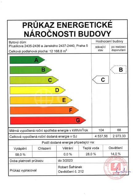 Prodej bytu 3+1 s lodžií, OV, 77 m2, ul. Prusíkova 2435/3, Praha 5 - Stodůlky