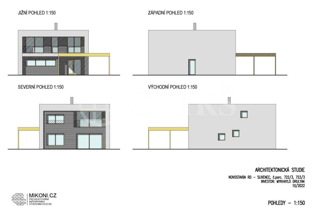 Prodej stavebního pozemku 704m2, ul. Ke Smíchovu 89, Praha 5 - Slivenec