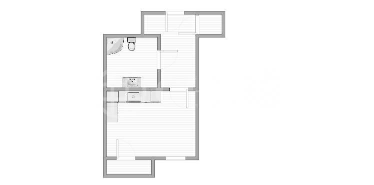 Prodej bytu 1+kk s terasou, OV, 43m2, ul. Symfonická 1425/3, Praha 5 - Stodůlky