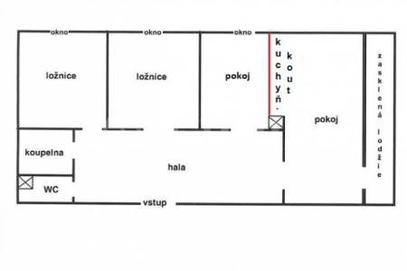 Prodej bytu 4+kk/L, OV, 83m2, ul. Janského 2191/71, Praha 13 - Stodůlky