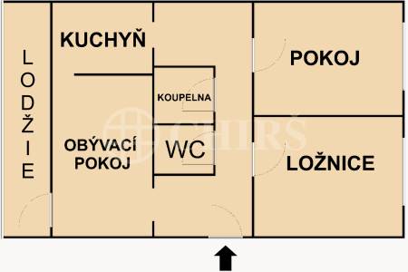 Prodej bytu 3+1 s lodžií, OV, 71m2, ul. Janského 2444/1, Praha 5 - Stodůlky