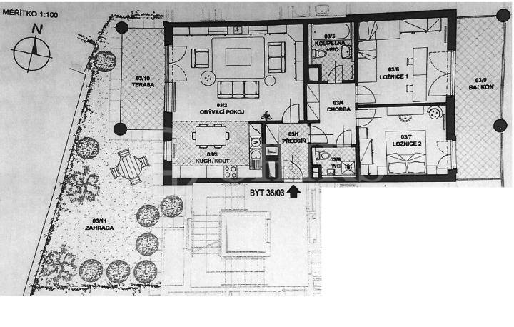 Prodej bytu 3+kk, OV, 114 m2, ul. Paťanka 2687/1c, Praha 6 - Dejvice