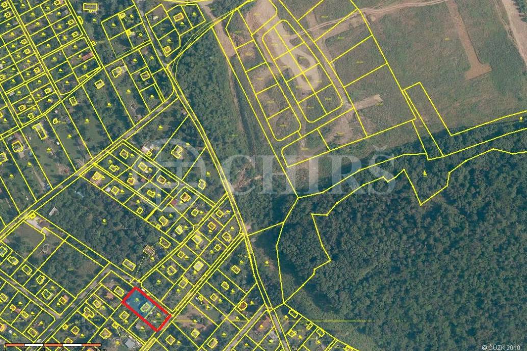 Prodej pozemku, OV, 950 m2, Velká Chuchle