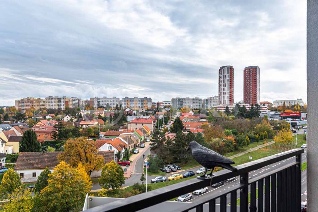 Prodej bytu 2+kk s balkonem a lodžií, OV, 55m2, ul. Jeremiášova 2722/2b, Praha 5 - Stodůlky