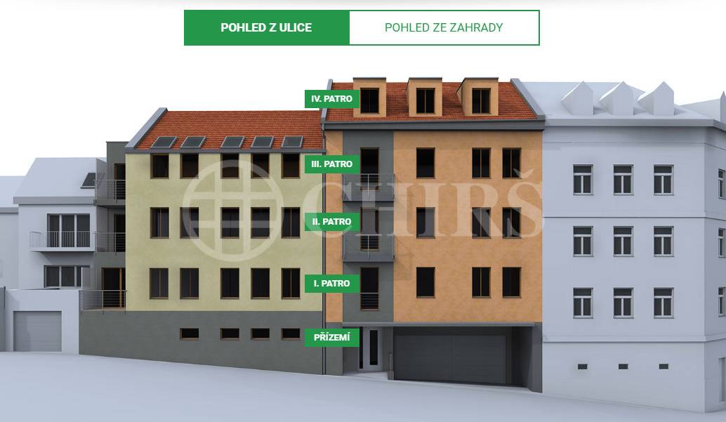 Prodej bytu 4+kk/B/B, OV, 106 m2, ul. Za Strahovem 465/32, Praha 6-Břevnov