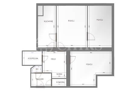 Prodej bytu 3+1, OV, 97m2, Za Hládkovem 980/9, Praha 6